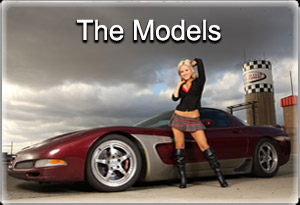 models with corvette
